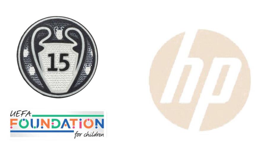 UCL Champion 15 & UEFA Foundation & HP Sponsor (Third Away£©)