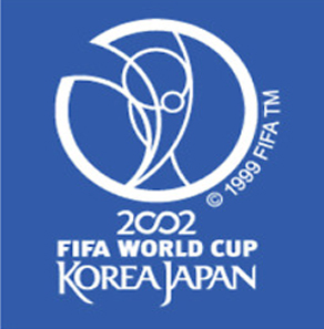 2002 Korea Japan World Cup Badges(White) Left